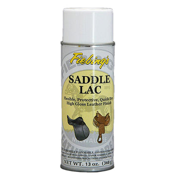 Fiebing's 13 oz Saddle Lac High Gloss Leather Finish Spray Quick-Dry Sealer